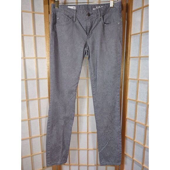 Gap 26R Floral Skinny Jeans - Picture 5 of 8